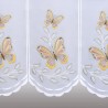 Kurzstore Lorena mit Schmetterling aus Plauener Spitze Detailbild