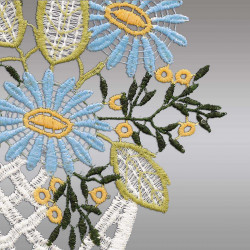 Spitzenbild Blumenampel Valerie Detailansicht