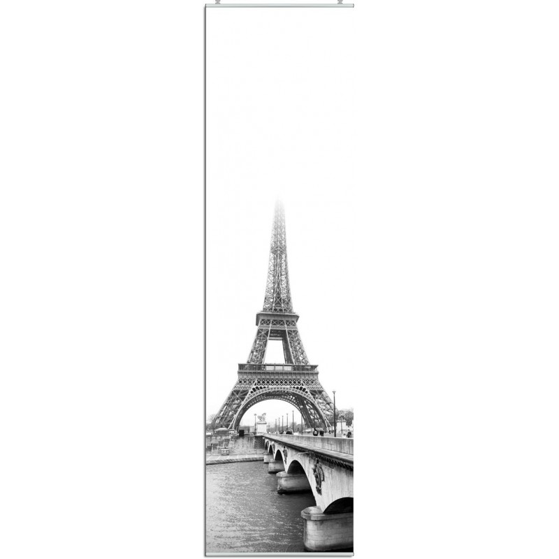 Schiebevorhang "Paris" - Eiffelturm incl. Paneelwagen
