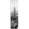 Flächenvorhang "New York"  -  Skyline  - incl. Paneelwagen und Klemmleiste