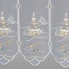 Scheibenhänger Winterkirche mit Reh Detailansicht